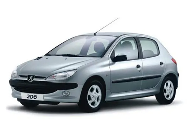 پژو 206 تیپ 6 مدل 1381-1391 اتومات
