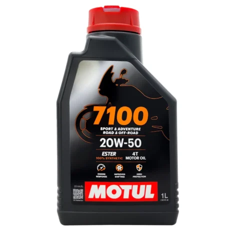 روغن موتورسیکلت موتول 7100 4T 20W-50 حجم 1 لیتر