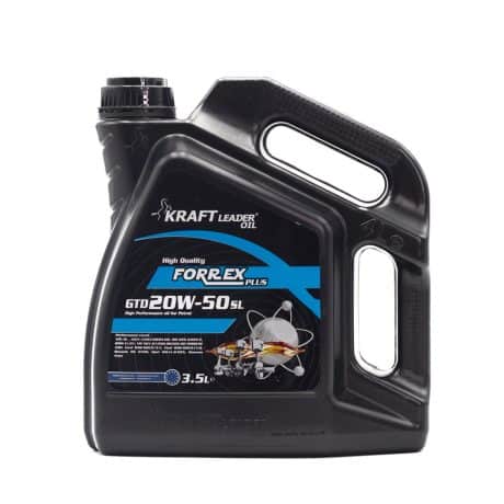 روغن موتور بنزینی کرفت 20W-50 SL حجم 3.5 لیتری