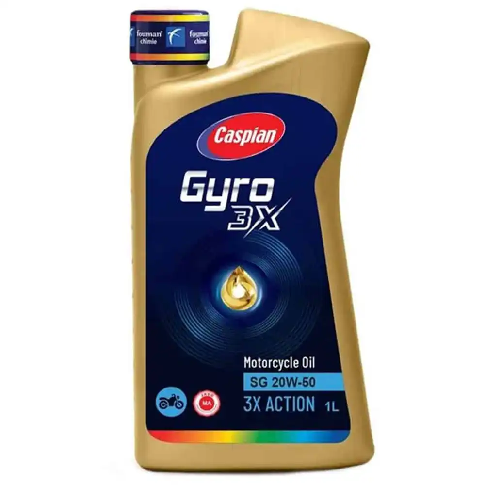 روغن موتور سیکلت کاسپین Gyro 3X 20w50 SG