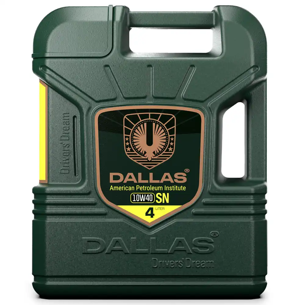 روغن موتور API SN 10W40 دالاس حجم 4 لیتر