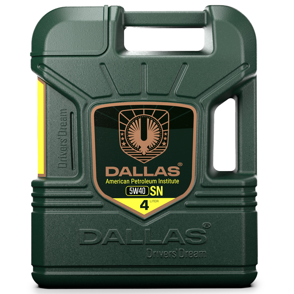 روغن موتور SN 5W40 دالاس حجم 4 لیتر