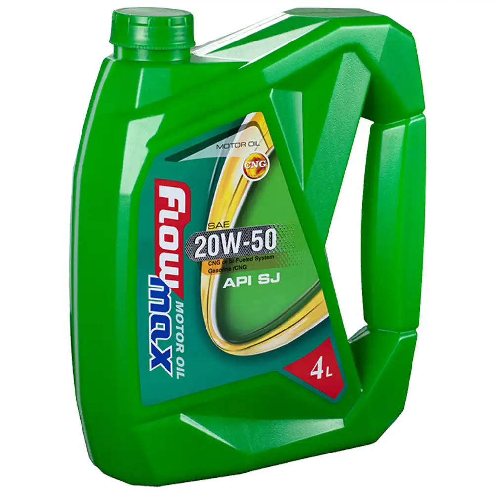 روغن موتور فلومکس SJ CNG 20W50 حجم 4 لیتر