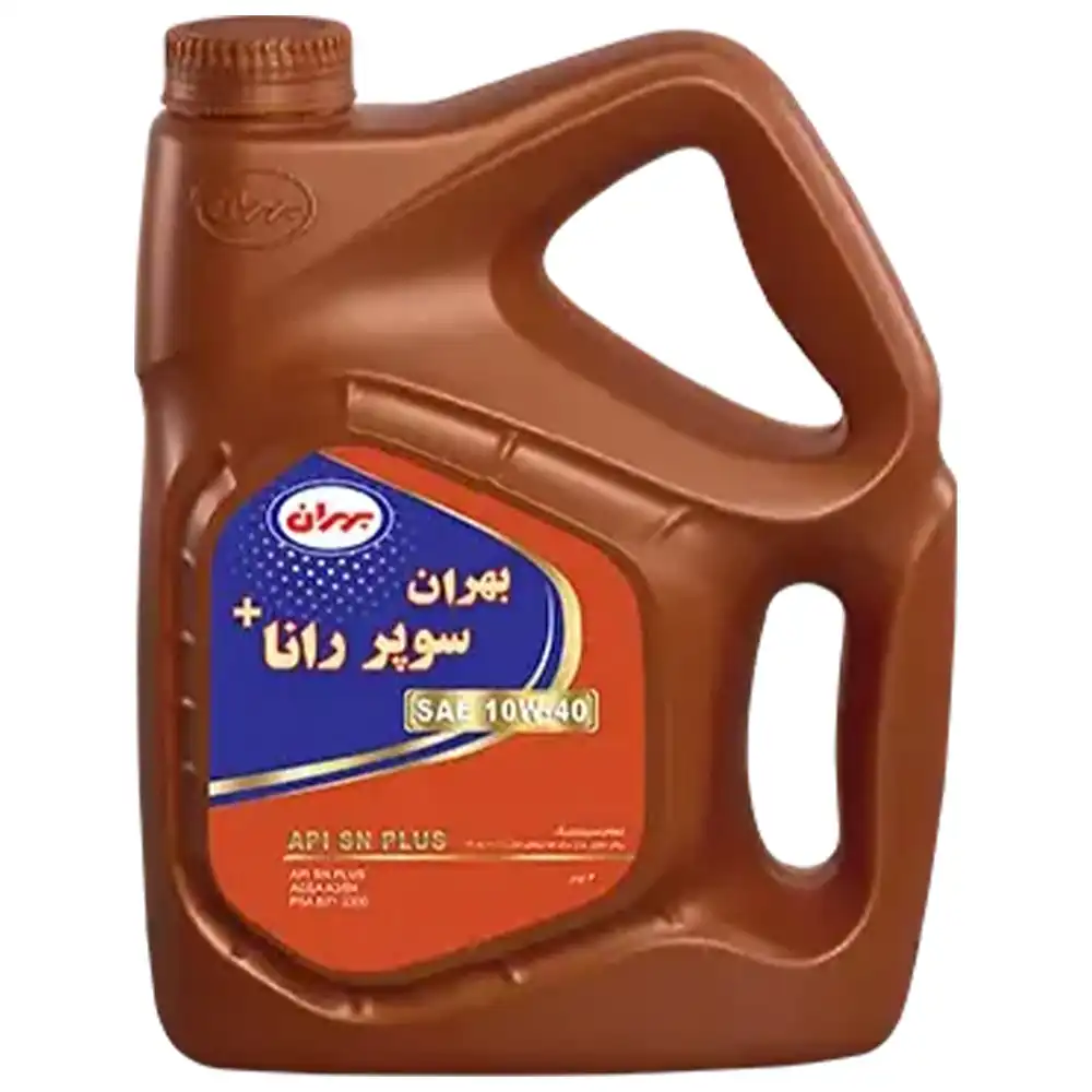 روغن موتور بهران سوپر رانا پلاس 10W40 SN PLUS حجم 4 لیتر