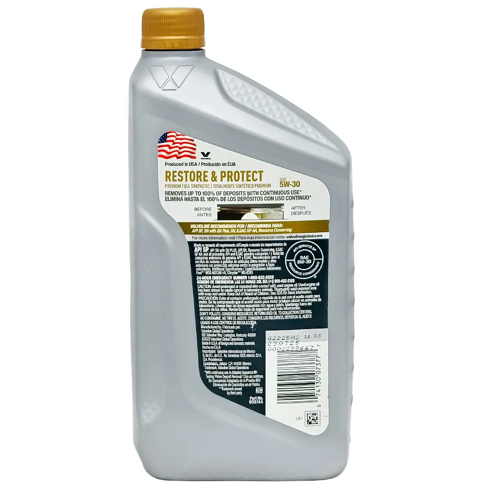 روغن موتور والوالین رستور و پروتکت SP 5W-30 حجم 1 لیتر