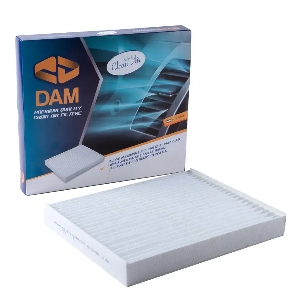 فیلتر کابین دم 8100100u0030f121 الیاف ساده