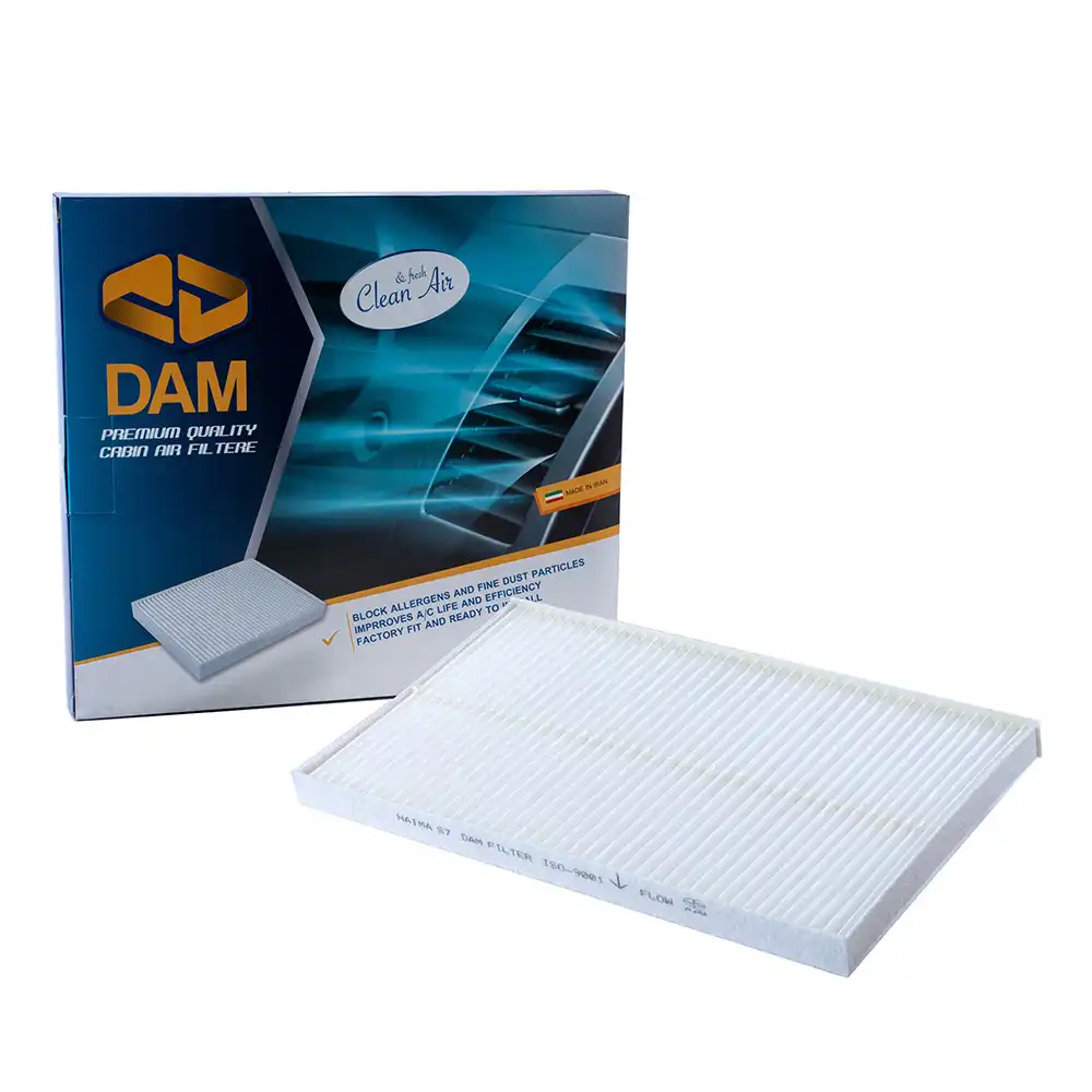 فیلتر کابین دم SA1061153 الیاف توری در