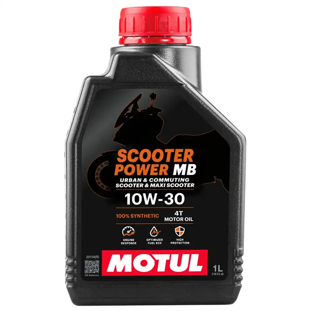 روغن موتورسیکلت موتول 10W30 4T حجم 1 لیتر