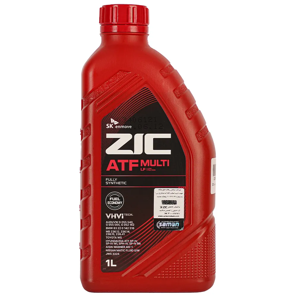 روغن گیربکس اتوماتیک زیک ATF MULTI LF حجم 1 لیتر