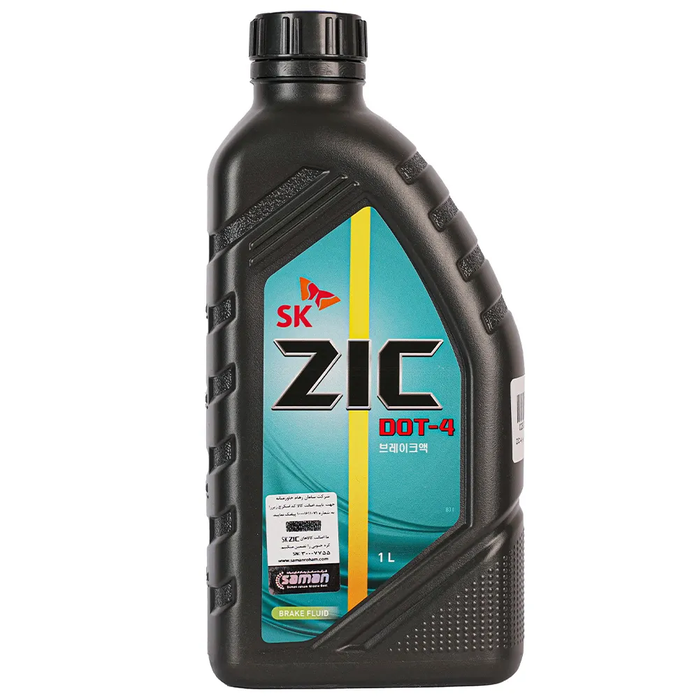 روغن ترمز زیک DOT4 حجم 1 لیتر