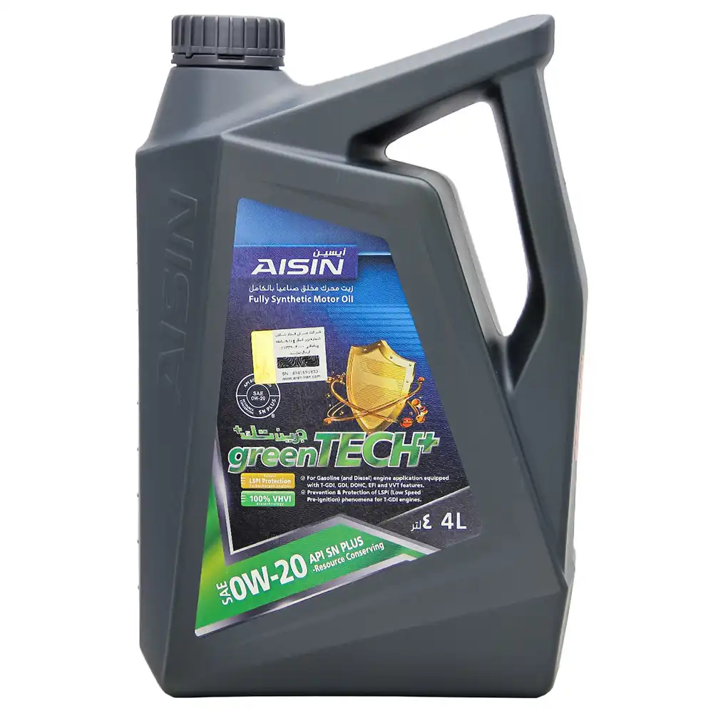 روغن موتور آیسین 0W20 SN PLUS حجم 4 لیتر