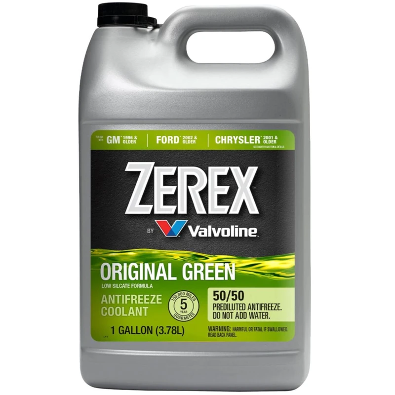 کولانت و ضدیخ والوالین ZEREX سبز حجم 3.78 لیتر