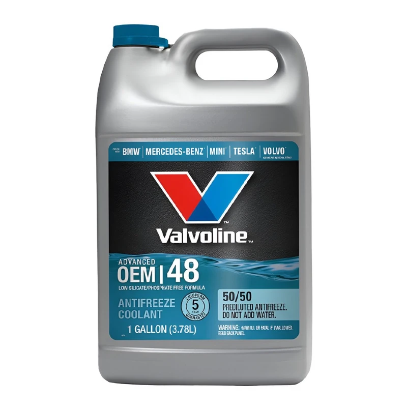 کولانت و ضدیخ والوالین آبی Valvoline OEM 48 حجم 3.78 لیتر